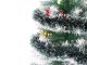 Artificial Christmas Garland Holiday Decoration 5m, Green and White