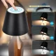Bezvadu nakts lampa pudelēm ZD167, melna