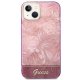 Чехол Guess Jungle Collection для iPhone 14 Plus, розовый