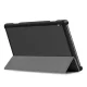 Vāks apvalks pārvalks priekš Lenovo Tab M10 (TB-X605F), melns | Tri-fold Stand Tablet Leather Case