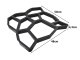Paving Stone and Concrete Mold \"Cobblestone\", 50x48 cm, Black