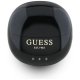 Guess Glossy Effect Egg Shape Printed Classic Logo TWS headphones - black