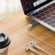 Tech-Protect UltraBoost USB-C uz Lightning audio adapteris - Pelēks