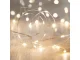 Светодиодная микро-гирлянда штора 300 LED 3x3м, теплый белый