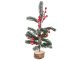 Small Tabletop Christmas Tree Decoration for Desk and Table Centerpiece