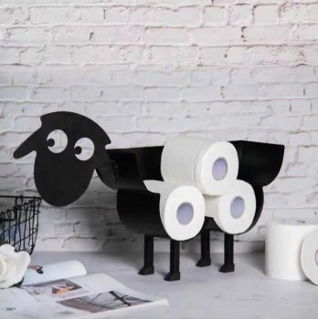 Tualetes papīra turētājs, statīvs aitas formā tualetes papīra uzglabāšanai | Toilet Paper Rack