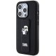Karl Lagerfeld iPhone 13 / 13 Pro vāciņš Gripstand Saffiano Karl&Choupette, melns