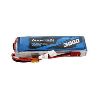 Аккумулятор Gens Ace 3000mAh 7.4V 1C 2S1P LiPo