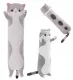 Плюшевая мягкая игрушка, подушка обнимашка, Кот Батон, 110см | Plush...