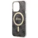 Guess iPhone 13 / 13 Pro vāciņš 4G MagSafe, melns