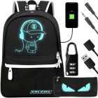 USB Gaismas Mugursoma - Kruzzel | Luminous Backpack