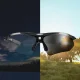 Rockbros 10143 Photochromic Cycling Glasses UV400, Black