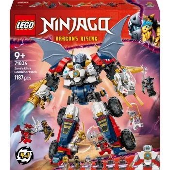 Конструктор LEGO NINJAGO 71834 Zane's Ultra Combiner Mech