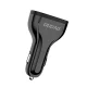 Dudao R7S automašīnas lādētājs 3x USB Quick Charge 3.0 18W, balts