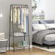 Drēbju Pakaramais Statīvs Apģērbam ar Apavu Plauktu 22258 | Clothes Hanger Stand with Shoe Shelf