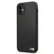 Apple iPhone 12 mini 5.4\" BMW M Collection Smooth PU Case Cover (BMHCP12SMHOLBK), Black | Чехол Кейс...
