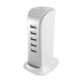 5-Port USB Charger Hub Dudao A5EU with EU Power Cable White