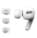 Силиконовые амбушюры Tech-Protect для AirPods Pro 1 / 2 (S/M/L) белые