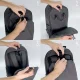Wozinsky velosomas mugursoma 2-in-1 bagāžniekam, 40l, melna