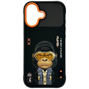 Чехол Nimmy Cool&Cute 2.0 Gorilla для iPhone 17 Черный
