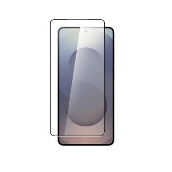 Защитное стекло AmazingThing Radix Full Glass с чёрной рамкой для Samsung S25 Edge