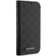 Apple iPhone 14 Pro Max 6.7\" Karl Lagerfeld Saffiano Monogram Bookcase Cover (KLBKP14XSAKLHPK), Black | Telefona...