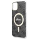Чехол Guess для iPhone 11 4G MagSafe, черный