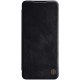 Huawei P50 Pro (JAD-AL50) Nillkin Qin Leather Book Case Cover, Black | Telefona Maciņš Vāciņš Apvalks Grāmatiņa