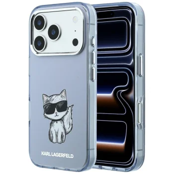 Чехол Karl Lagerfeld IML Choupette Body Sketch Print MagSafe для iPhone 17 Pro / 18 Pro