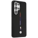 BMW M Silicone Tricolor Line MagSafe vāciņš priekš Samsung Galaxy S26 Ultra, melns