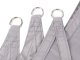 Waterproof Sun Shade Sail 3x2m, Rectangular, Grey