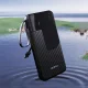 Dudao K11 Pro ārējais akumulators 20000mAh ar iebūvētiem kabeļiem, melns