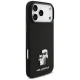 Karl Lagerfeld Karl&Choupette silikona vāciņš iPhone 18 Pro Max / 17 Pro Max, melns