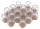 Furniture Chair Legs Protective Pads Caps Covers, 16 Pcs, 17-21mm, Transparent