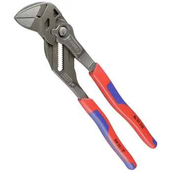 Клещи-ключ KNIPEX 250 мм, серые атраментированные