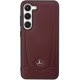 Mercedes Samsung Galaxy S23+ Case Leather Urban Red