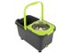 360° Rotating Mop with Bucket, Dispenser and 2 Microfiber Pads