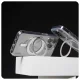 PanzerGlass CARE 1328 Kickstand Case for iPhone 16 Pro Max, Silver