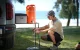 Flextail spiediena ūdens tvertne kempingam Water bucket-O, oranža