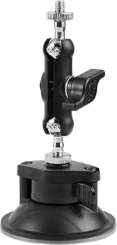 Крепление-присоска PULUZ Magic Arm с резьбой 1/4" для камер, черный