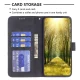 Apple iPhone 14 Pro 6.1\'\' Geometric Texture Wallet Stand Leather Phone Book Case Cover, Black | Telefona Vāciņš...