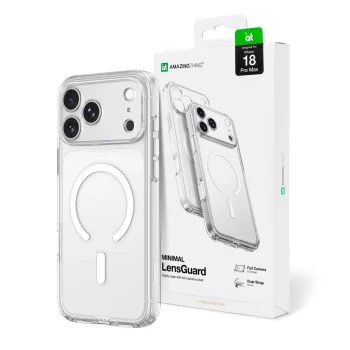 Чехол AmazingThing Minimal Mag Lens для iPhone 18 Pro Max с MagSafe и защитой камеры,...