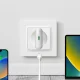 Сетевое зарядное устройство Puro SLIMPRO 30W USB-C GaN, белое