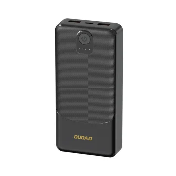 Ārējais akumulators Dudao K10Pro 20000mAh 2xUSB 2.4A - Melns