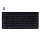 Bezvadu tastatūra Smart TV, melna