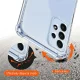 Samsung Galaxy S23 (SM-S911) Anti-slip 4 Corners Shockproof Cover Case, Transparent | Чехол Кейс...