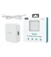 Choetech PD8008 100W GaN ātrais lādētājs 2x USB-A / 2x USB-C – balts