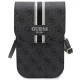 Универсальная сумка-чехол Guess Wallet 4G Stripes, черная