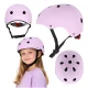 Bērnu velo ķivere Trike Fix ar LED, M (55-58 cm), violeta