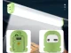 Universāla LED darbnīcas lampa ar magnētu un āķi, akumulators, Powerbank